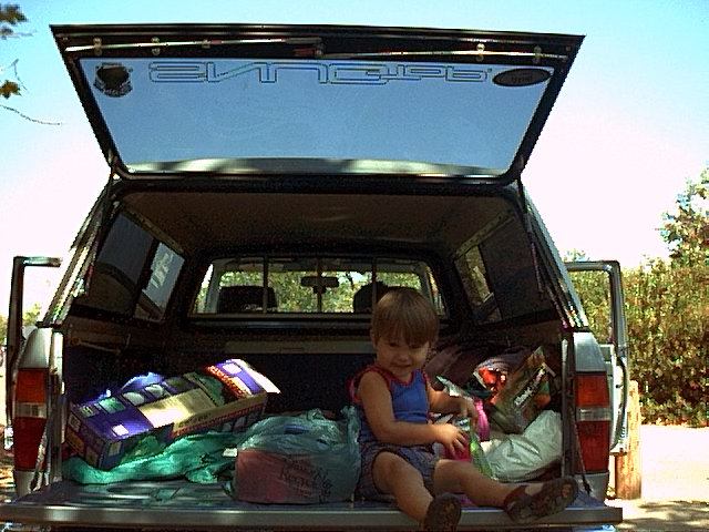 Matthew camping (9/5/99)